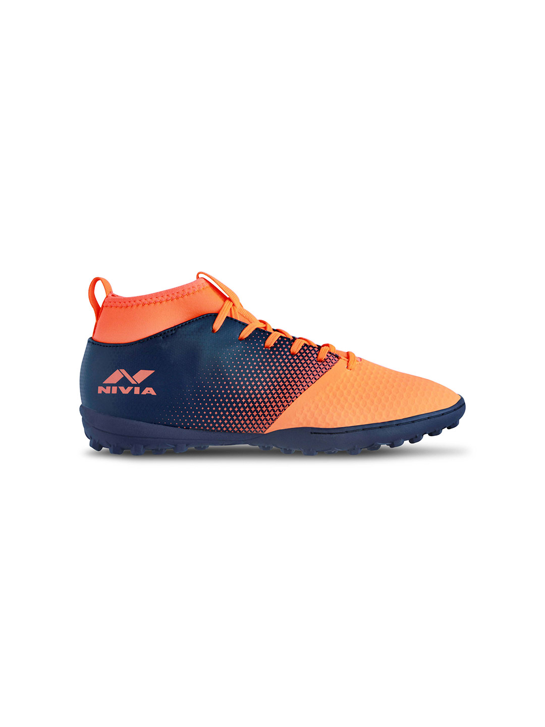 Nivia Men Orange Ashtang Turf Football Shoes (1)