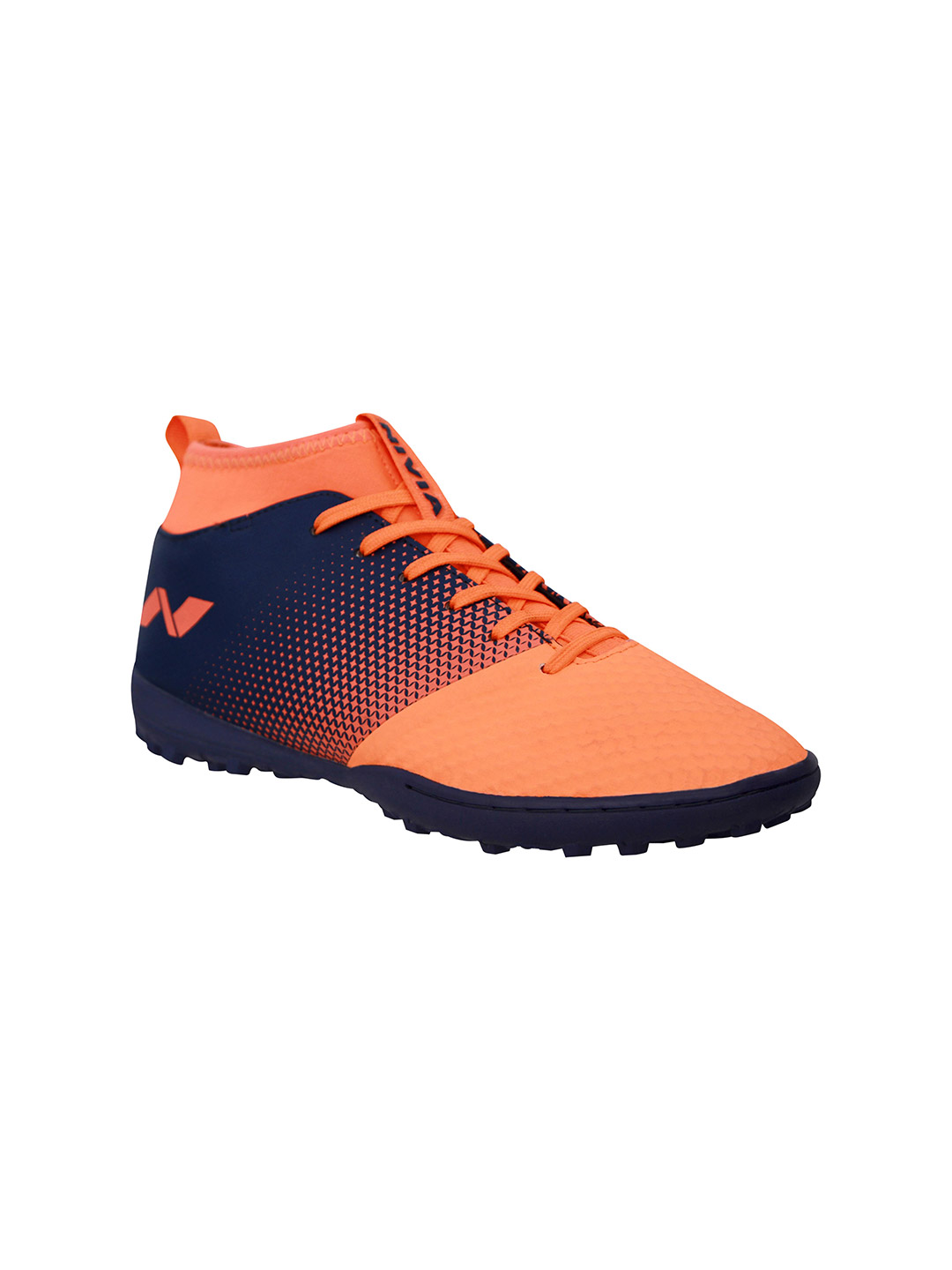 Nivia Men Orange Ashtang Turf Football Shoes (2)
