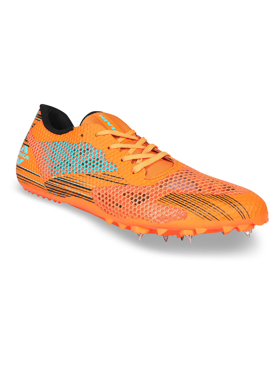 Nivia Men Orange Track And Field-100 Sport Shoes (3)