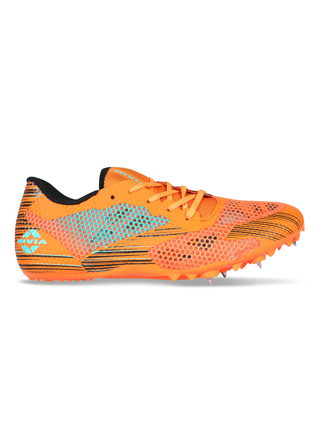 Nivia Men Orange Track And Field-100 Sport Shoes (5)