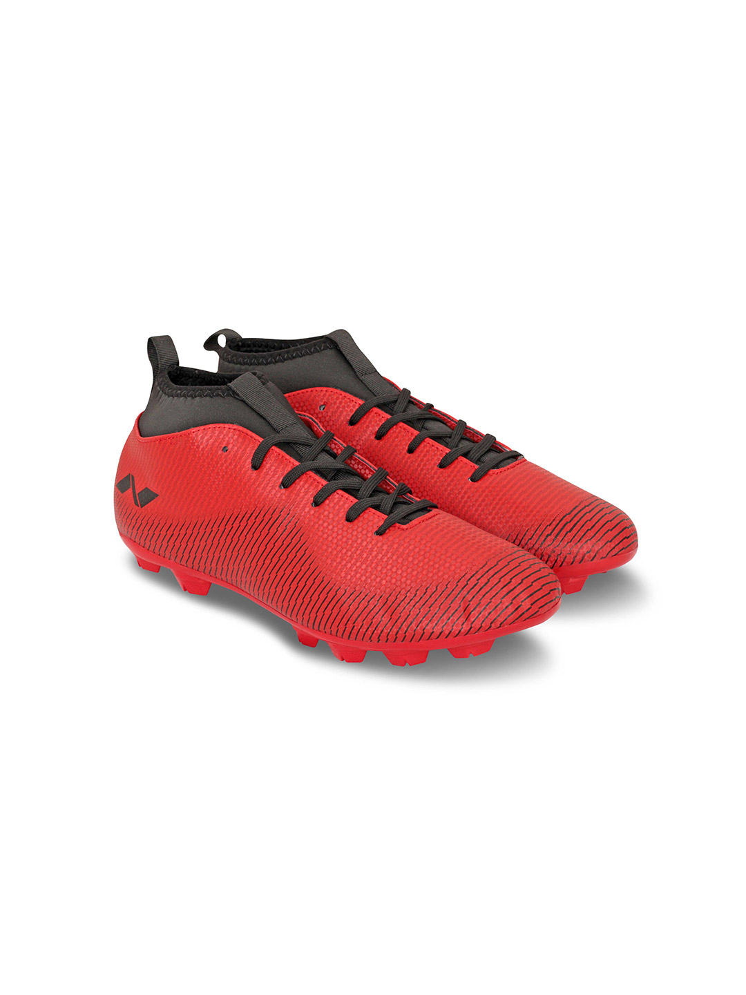 Nivia Men Red Pro Carbonite Football Shoes (1)