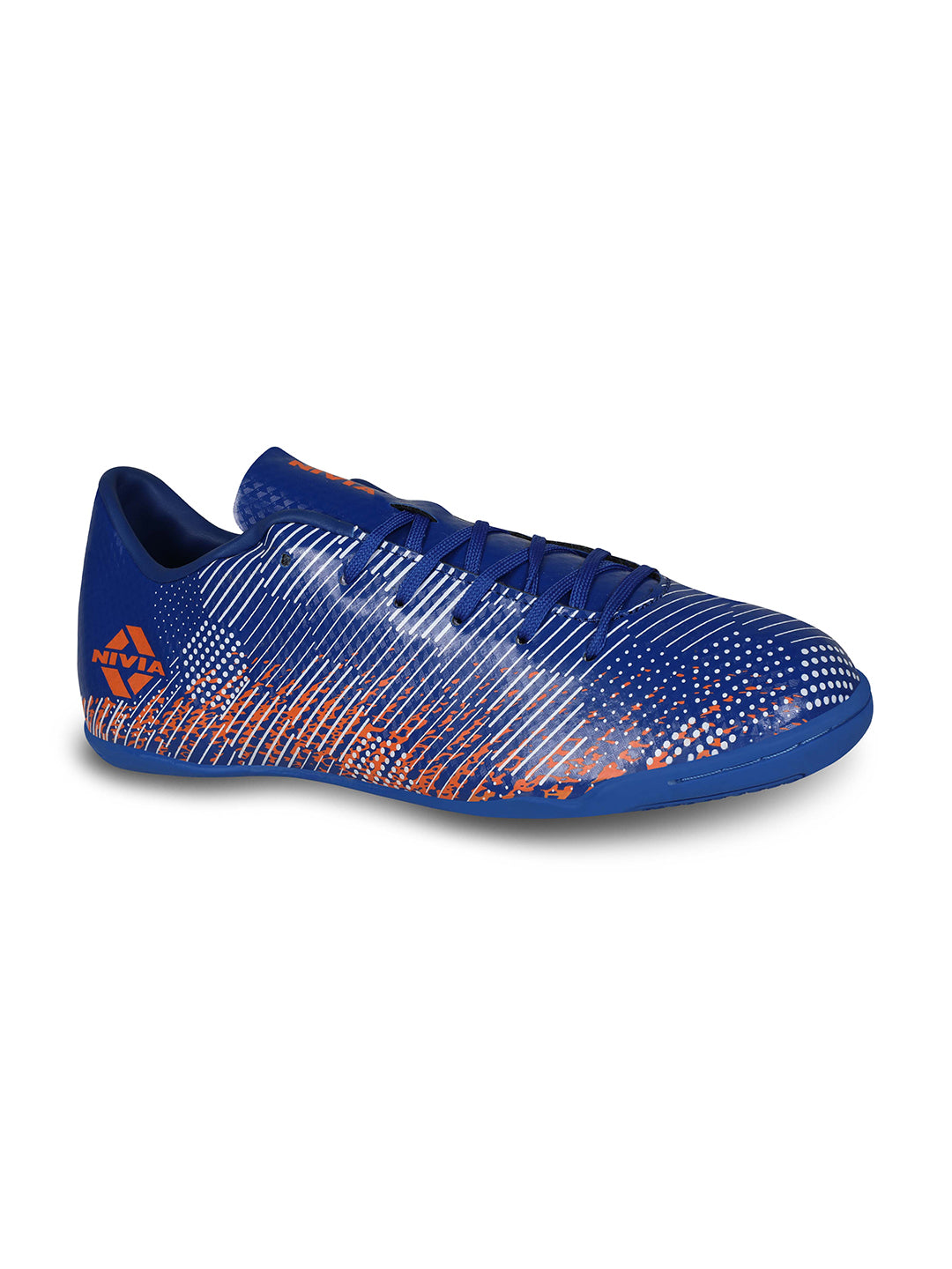 Nivia Men Royal Blue-Orange Encounter 9.0 Futsal Football Shoes (1)