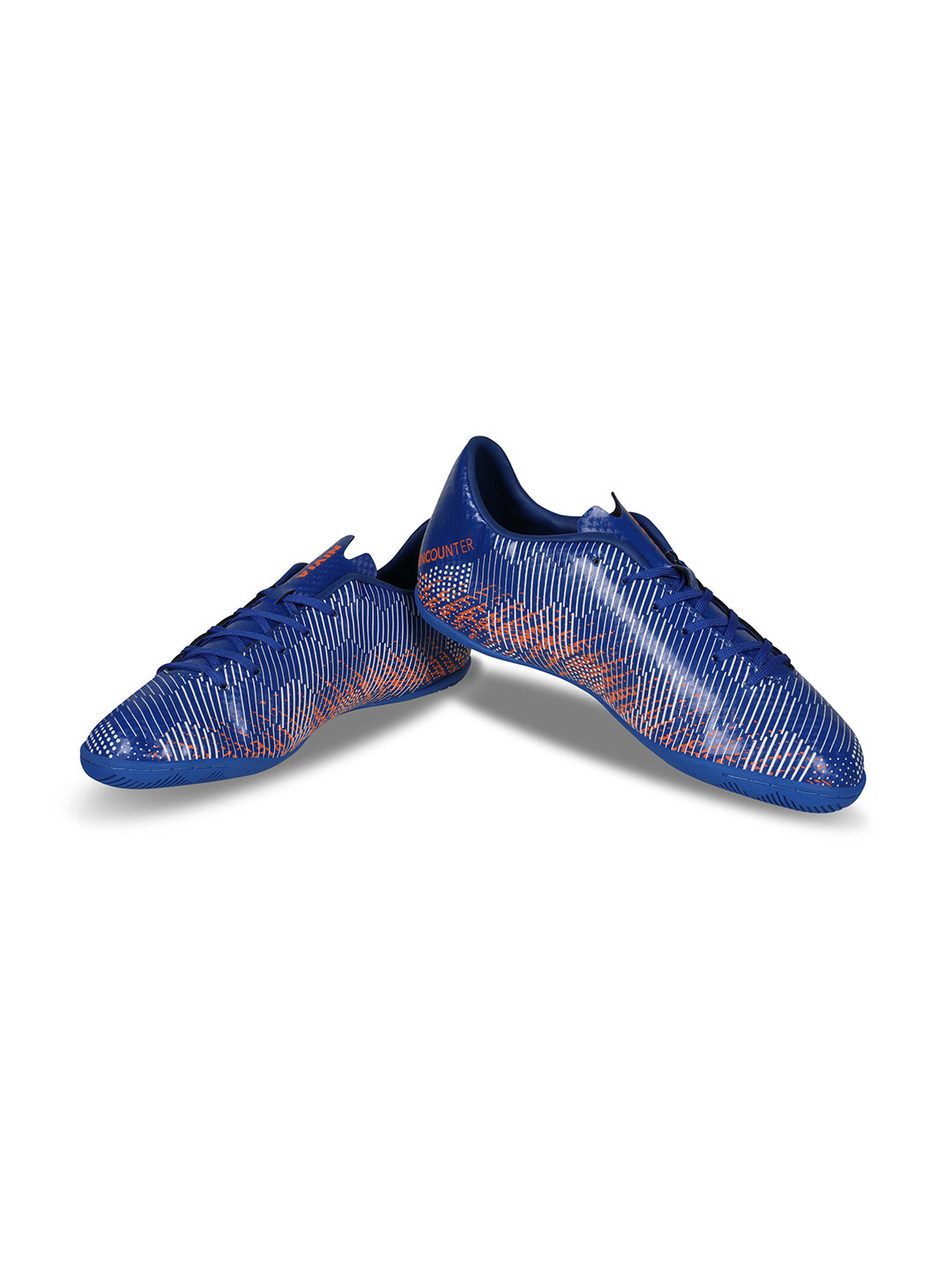 Nivia Men Royal Blue-Orange Encounter 9.0 Futsal Football Shoes (2)