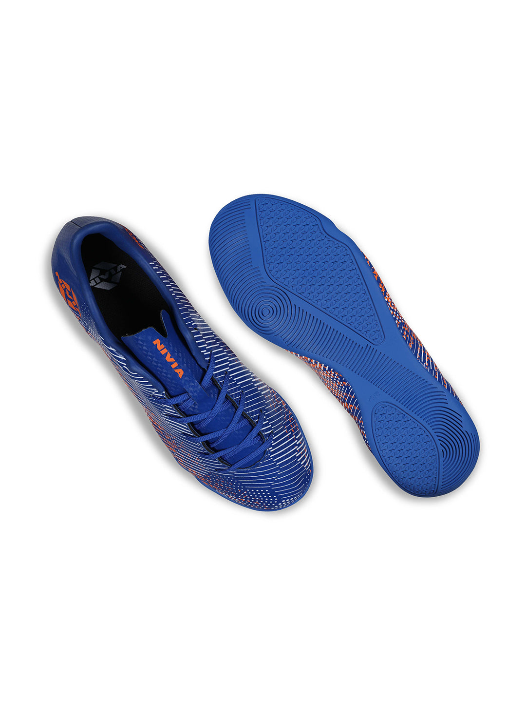 Nivia Men Royal Blue-Orange Encounter 9.0 Futsal Football Shoes (3)