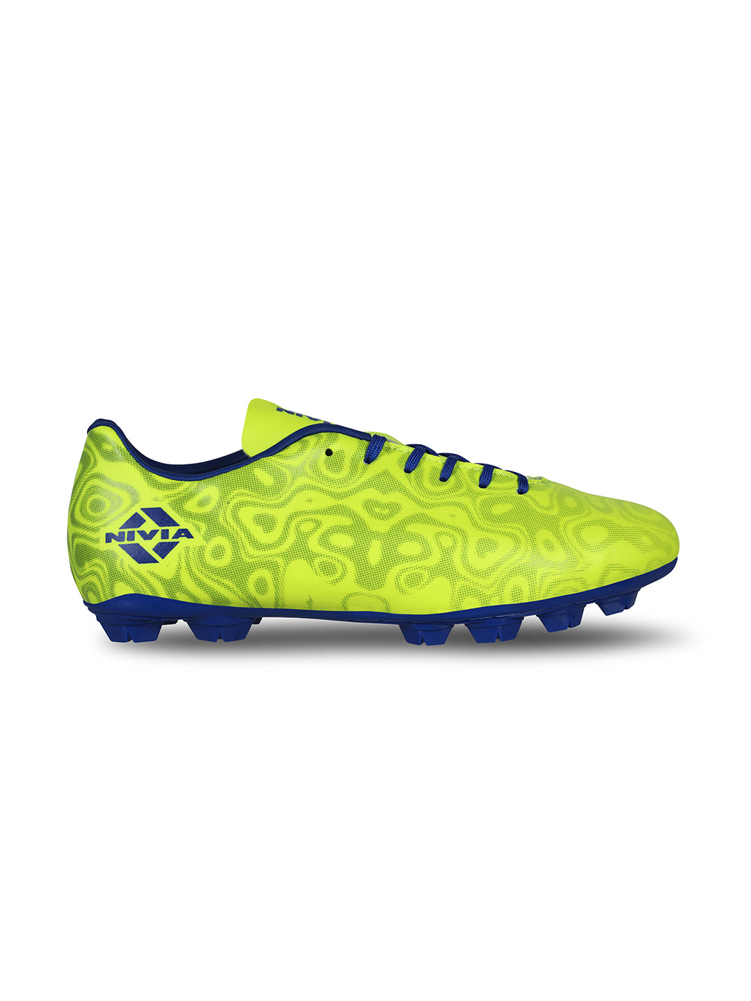 Nivia Men Sulfhur Green Carbonite 5.0 Football Shoes (1)