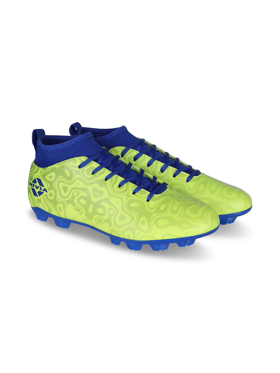 Nivia Men Sulfhur Green Pro Carbonite 5.0  Football Shoes (3)