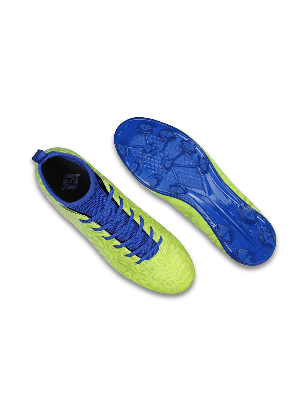 Nivia Men Sulfhur Green Pro Carbonite 5.0  Football Shoes (5)