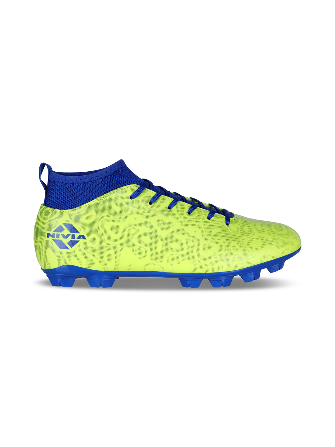 Nivia Men Sulfhur Green Pro Carbonite 5.0  Football Shoes (1)