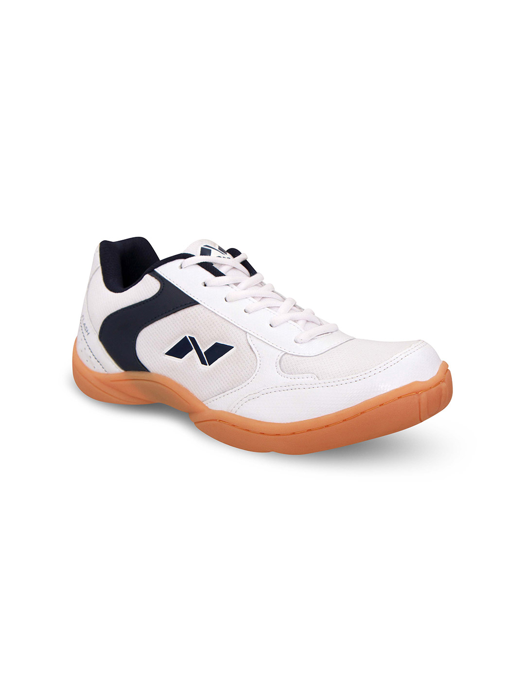 Nivia Men White Flash Badminton Shoes (1)