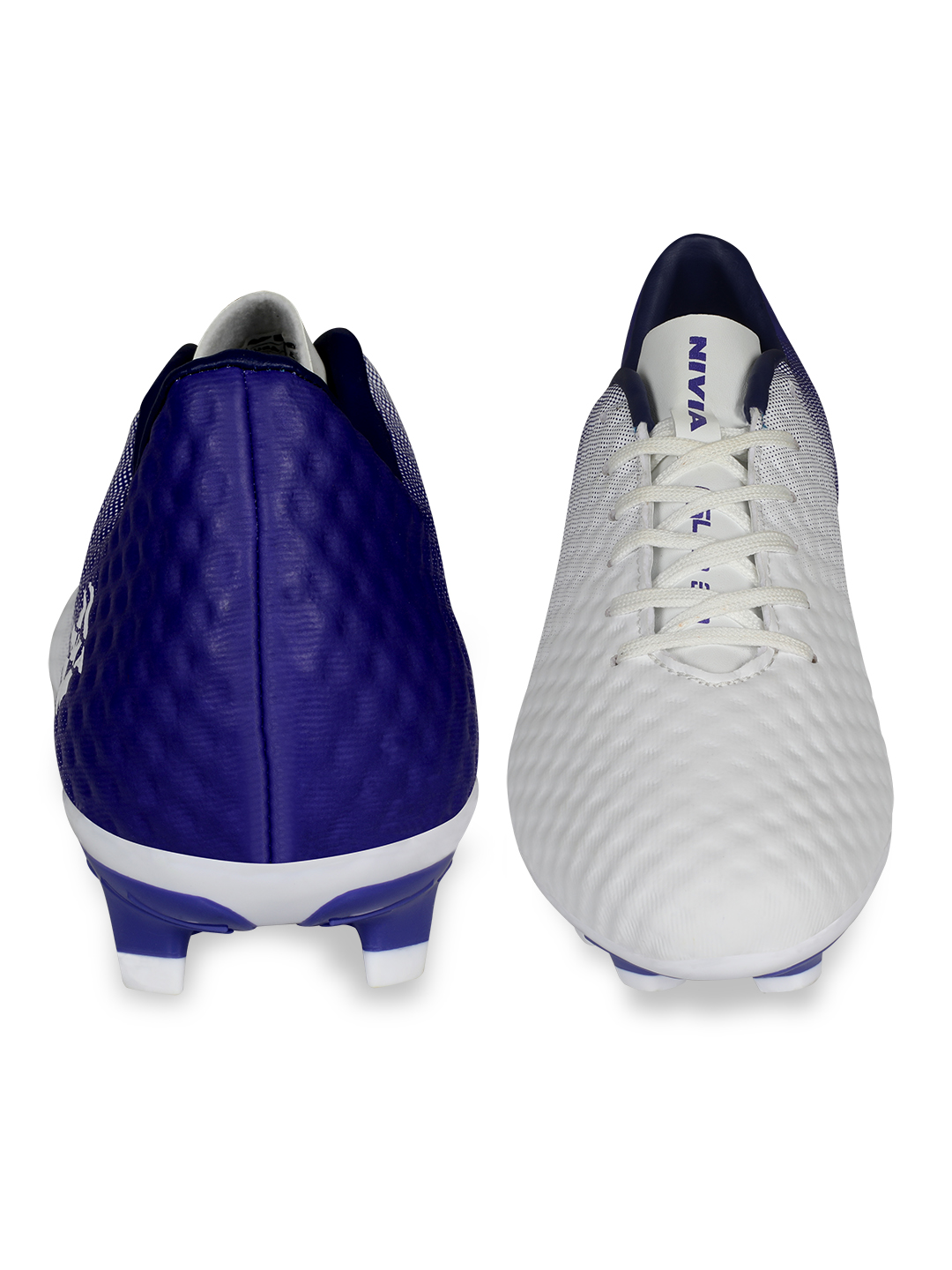 Nivia Men White & Purple Oslar Football Shoes (4)