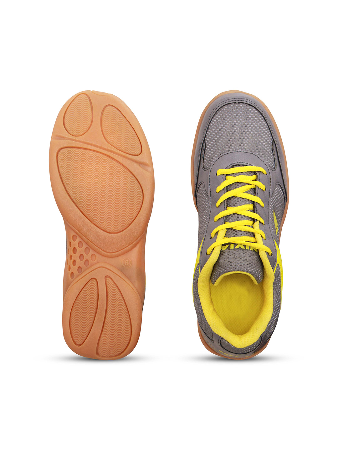 Nivia Men Yellow Flash Badminton Shoes (4)