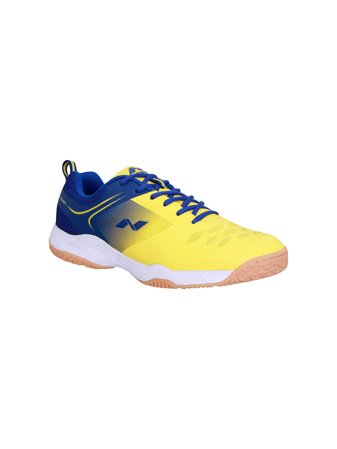 Nivia Men Yellow Hy-Court Badminton Shoes (1)