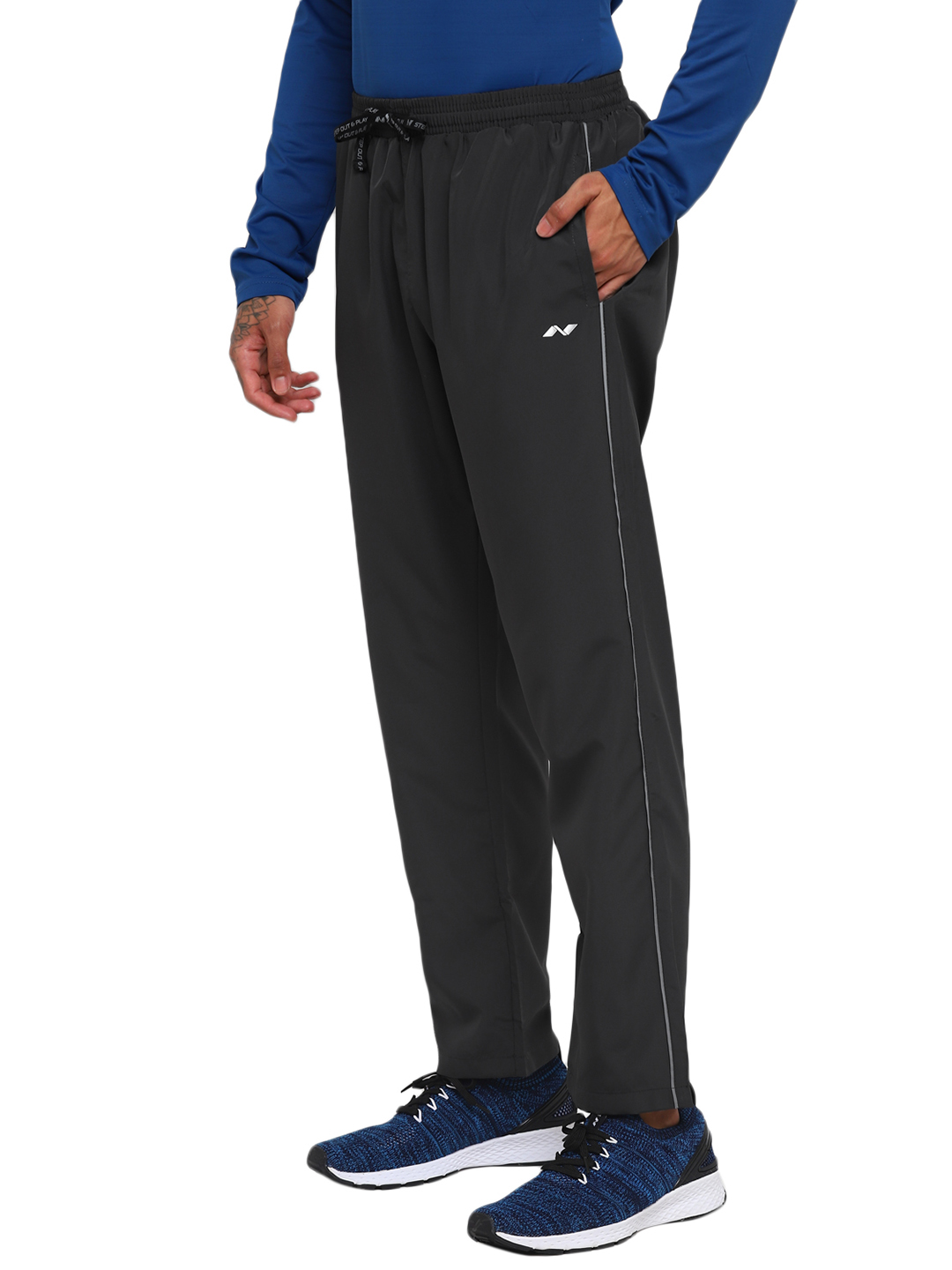 Nivia Nivia- Lower With Relective Piping - GREY (3)