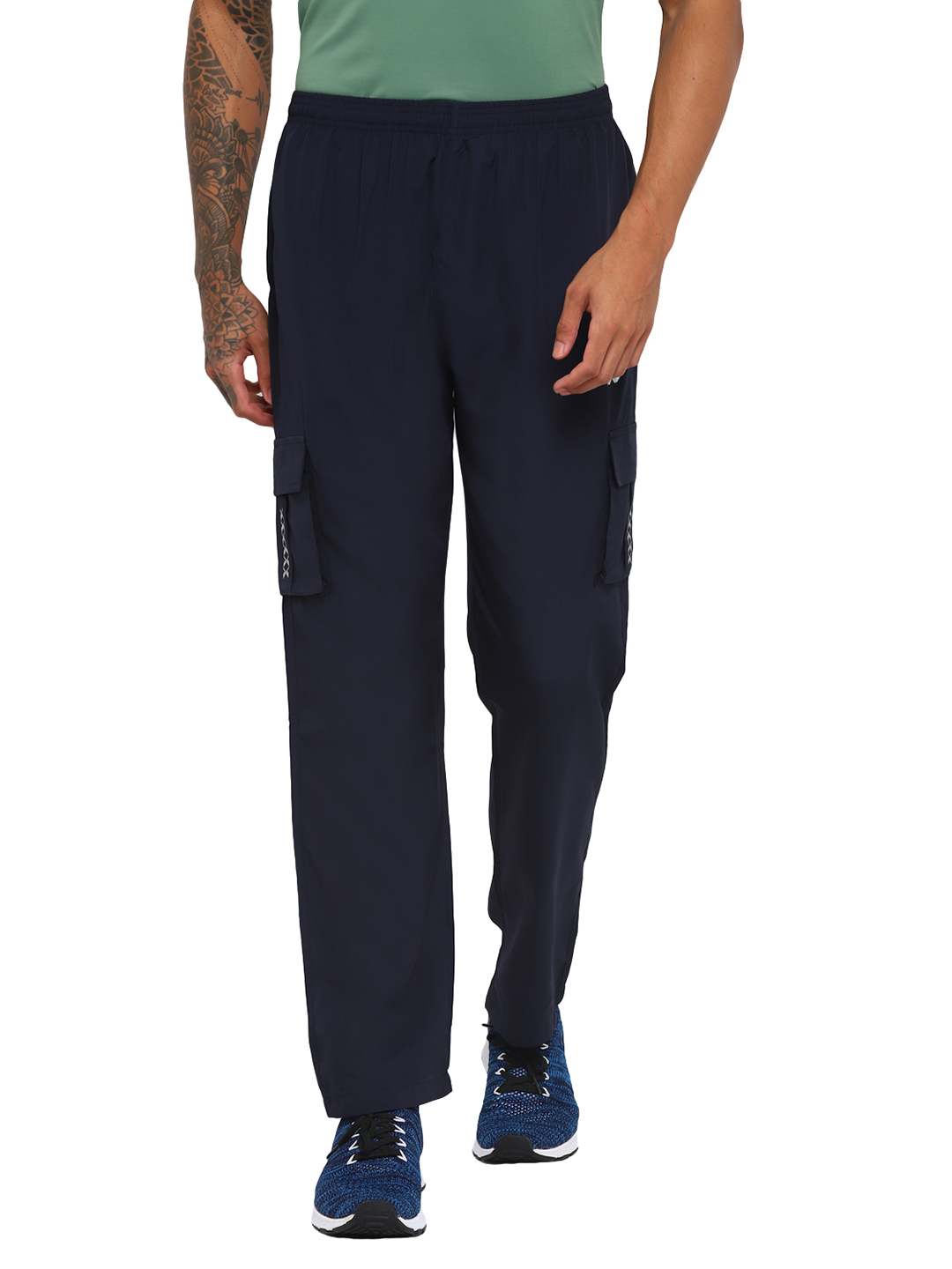 Nivia-Cargo Pants - NAVY