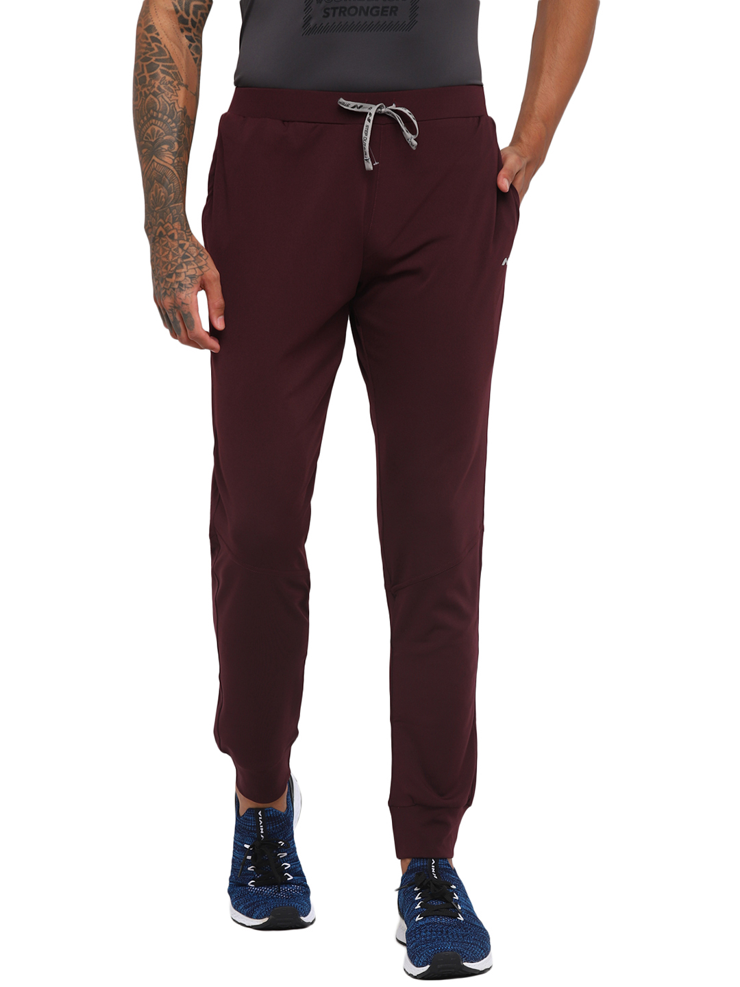 Nivia Nivia-Tessla Joggers - MAROON (1)