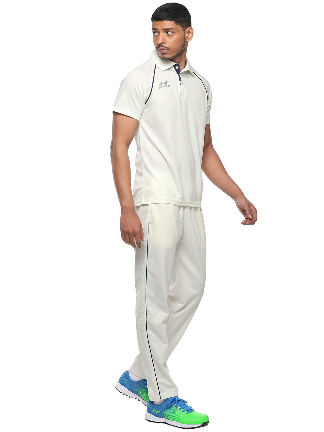 Nivia Nivia Field Cricket Jersey Set - OFF WHITE (4)