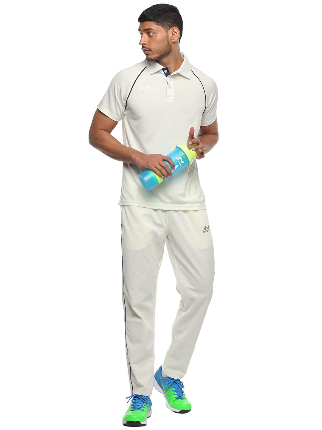 Nivia Nivia Field Cricket Jersey Set - OFF WHITE (5)