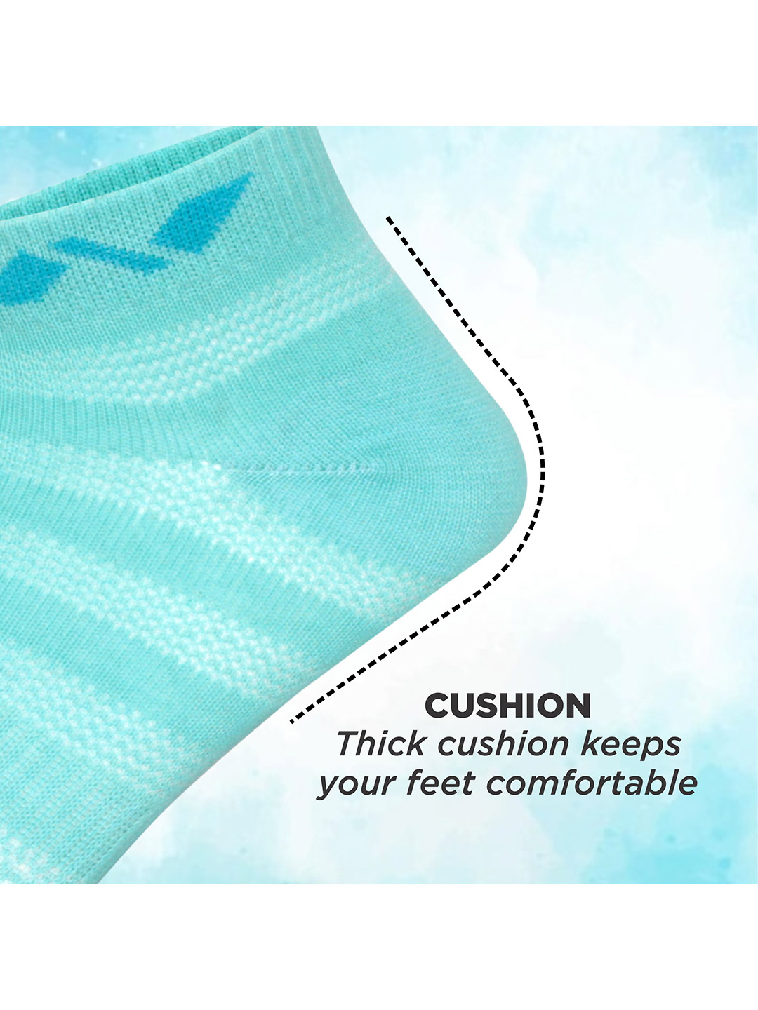 Nivia Nivia Homeplay 03 Anklet Socks (Pack Of 3) (2)