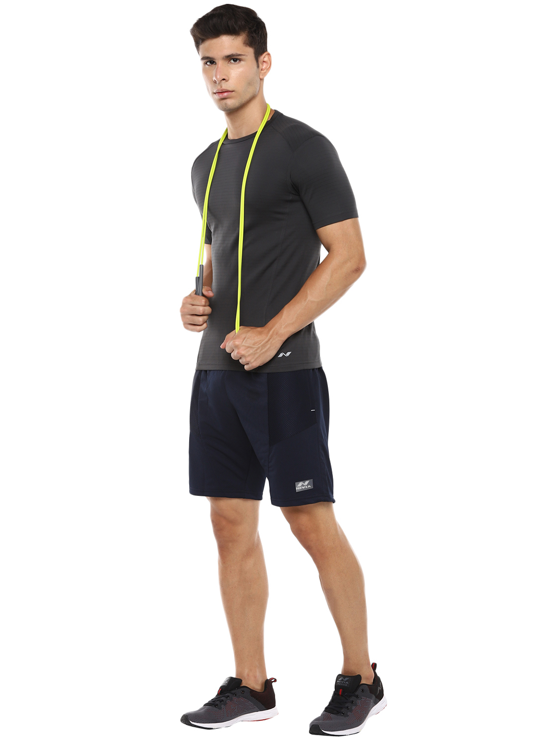 Nivia Nivia Hydra-14 T Shirt - DARK GREY (4)