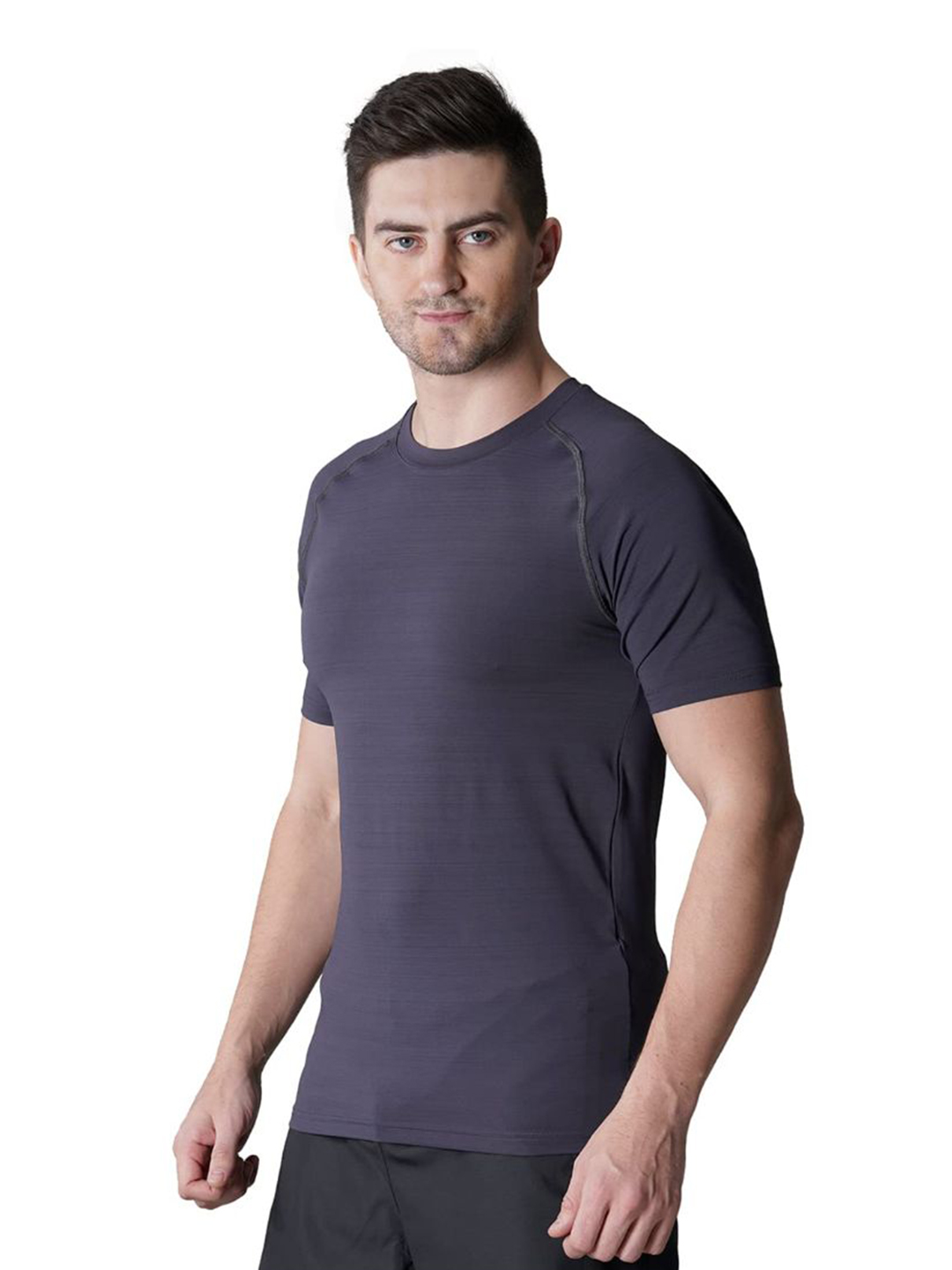 Nivia Nivia Hydra-17- T Shirt - DARK GREY (3)