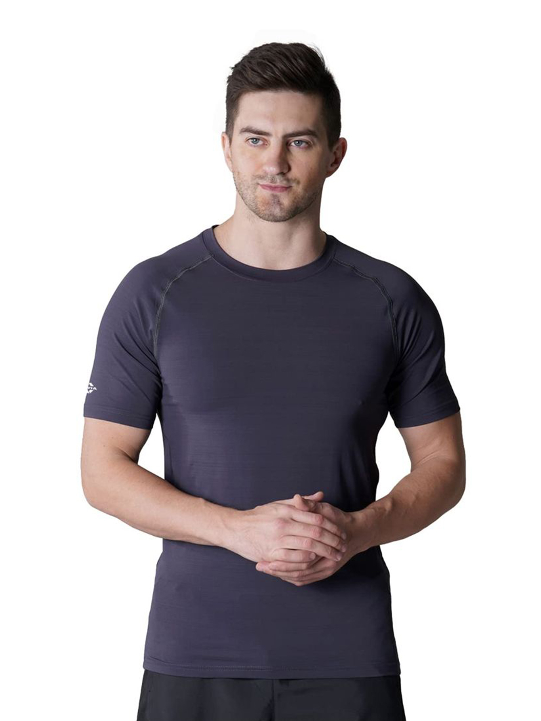Nivia Nivia Hydra-17- T Shirt - DARK GREY (4)