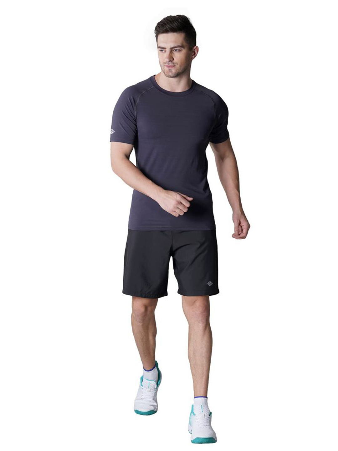 Nivia Nivia Hydra-17- T Shirt - DARK GREY (6)