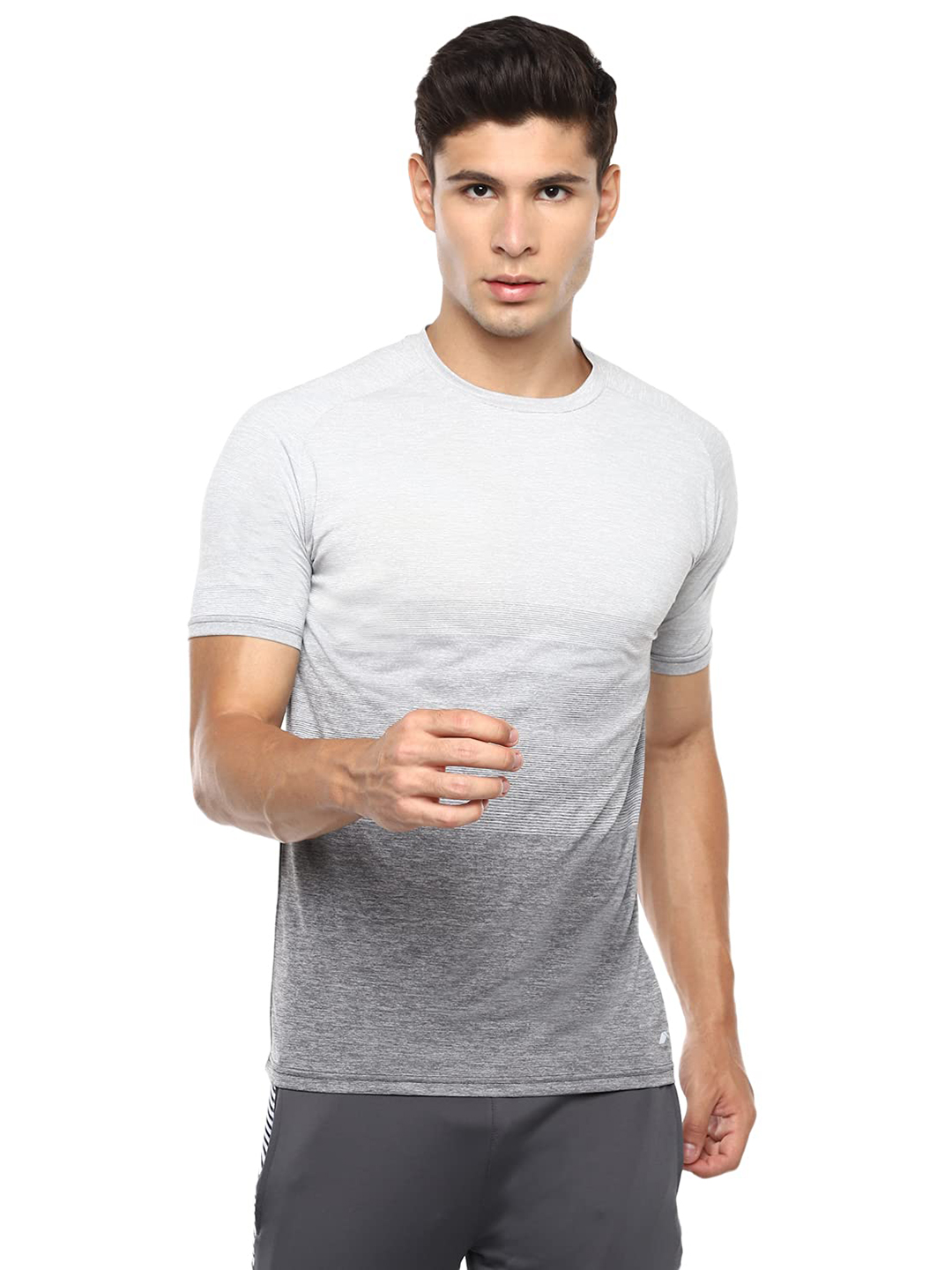 Nivia Nivia Hydra-18 T Shirt - LIGHT GREY (1)