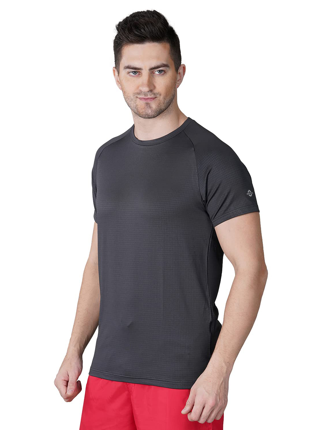 Nivia Nivia Hydra-19 T-Shirt-Men - GREY (3)