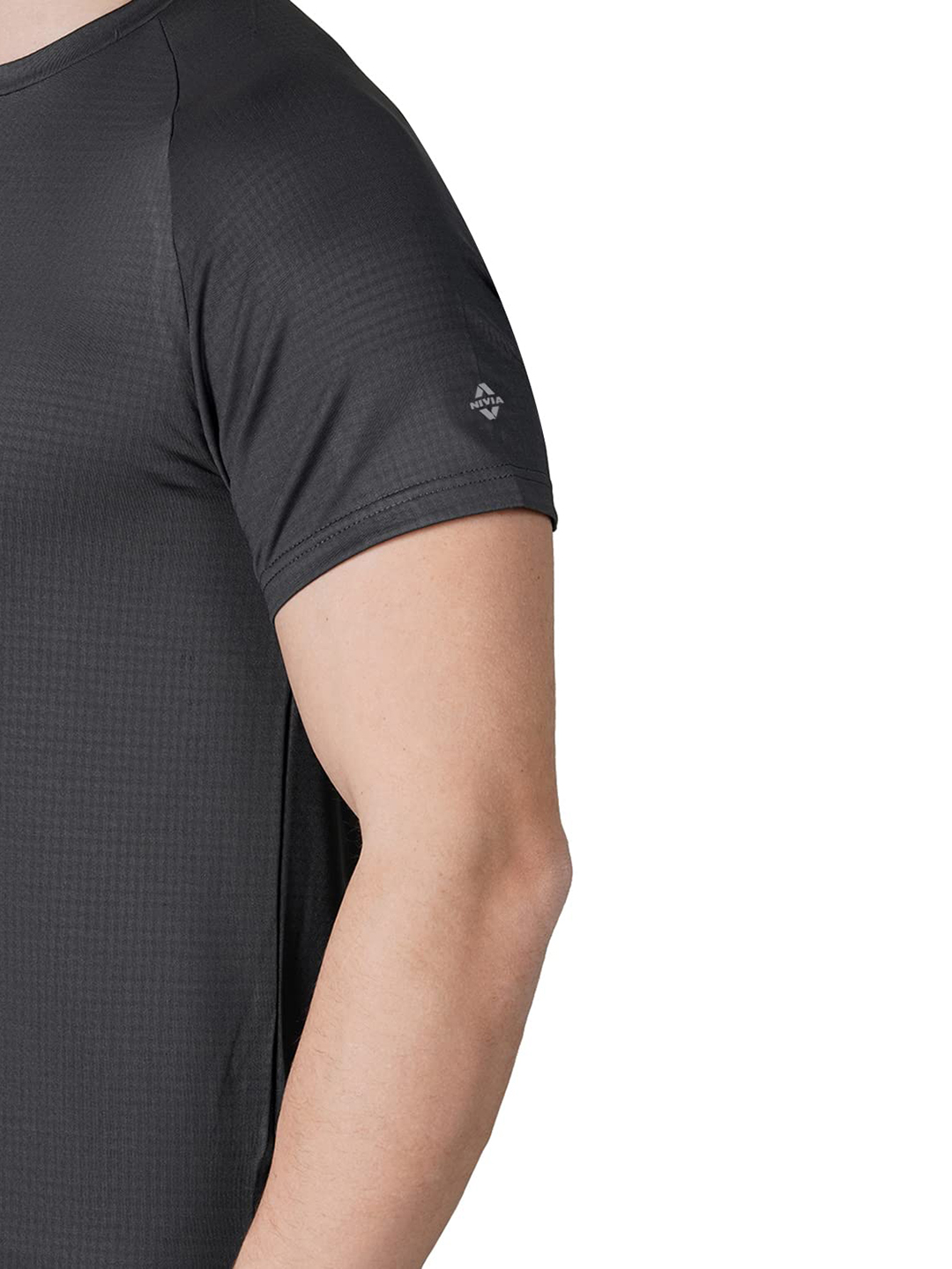 Nivia Nivia Hydra-19 T-Shirt-Men - GREY (5)