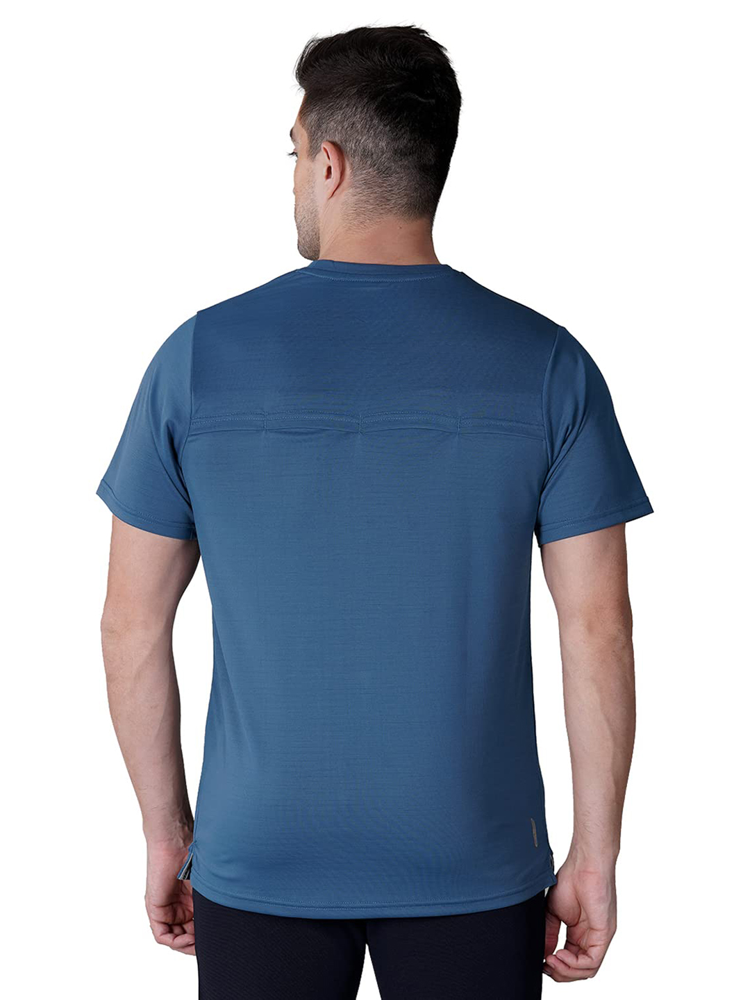 Nivia Nivia Hydra-23 T-Shirt-Men - TEAL BLUE (2)