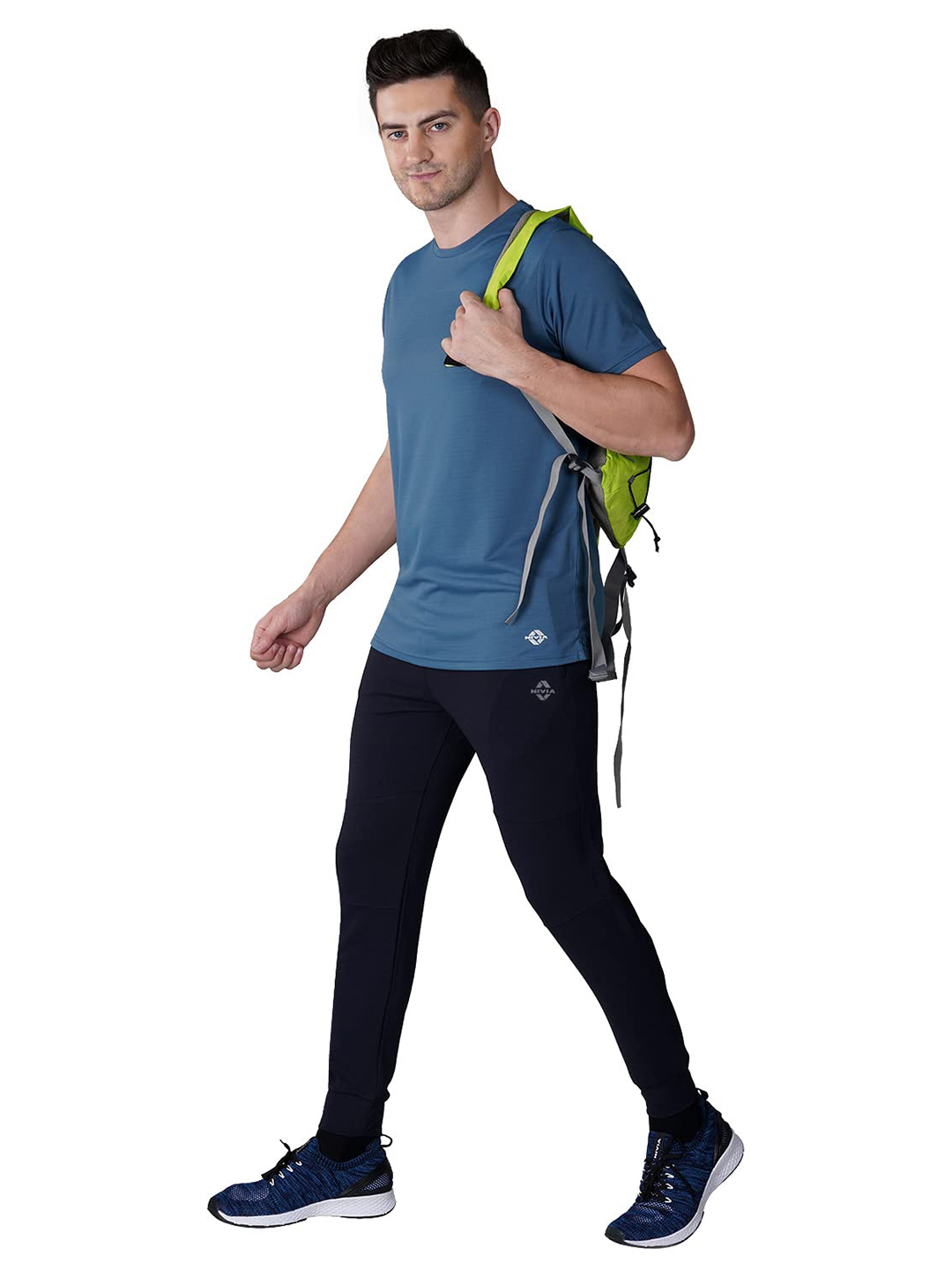 Nivia Nivia Hydra-23 T-Shirt-Men - TEAL BLUE (7)