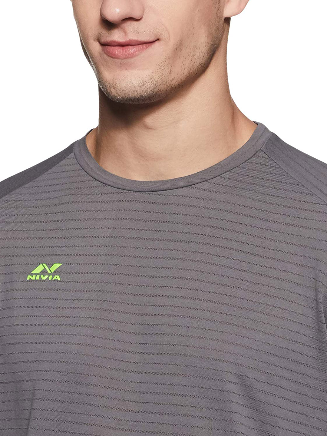 Nivia Nivia Hydra-6 T-Shirt - LIGHT GREY (4)