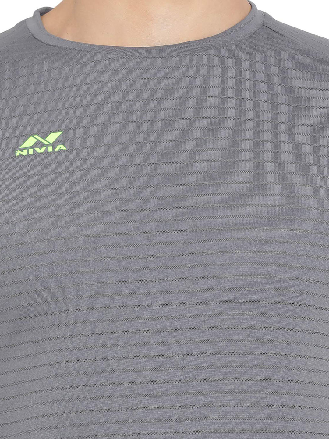 Nivia Nivia Hydra-6 T-Shirt - LIGHT GREY (5)