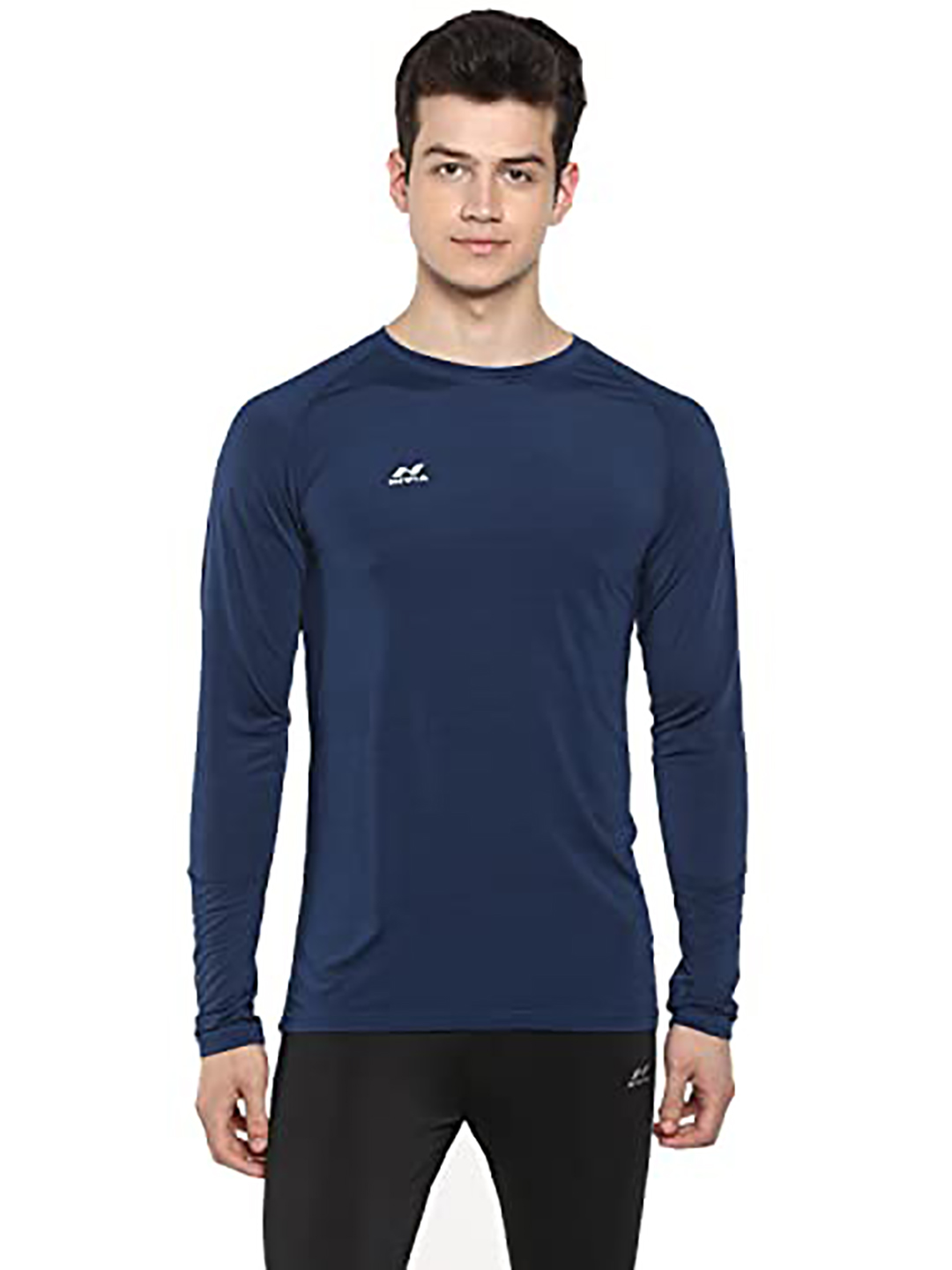 Nivia Nivia Hydra-8 Full Sleeve T-Shirt - NAVY (1)