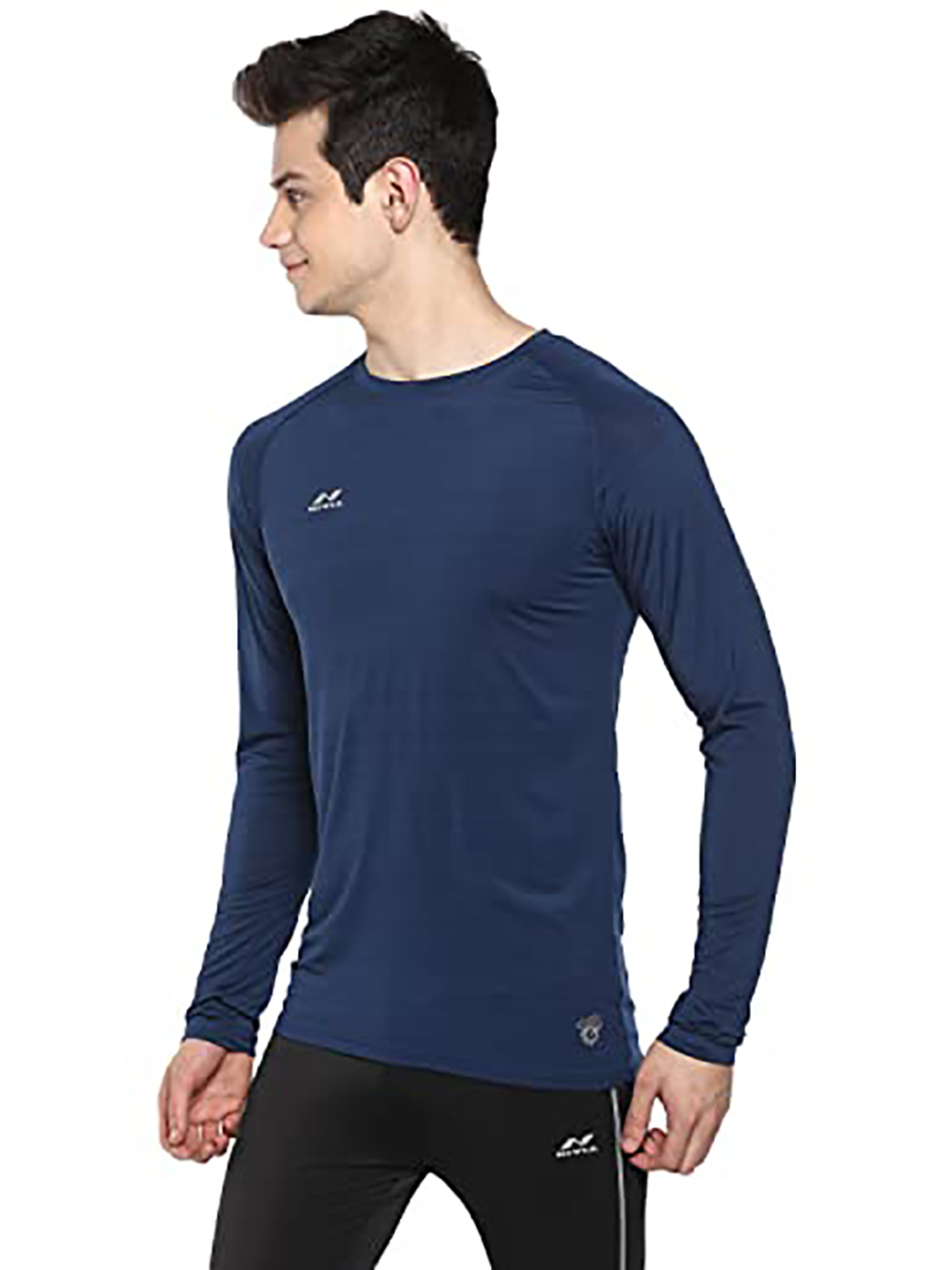 Nivia Nivia Hydra-8 Full Sleeve T-Shirt - NAVY (3)