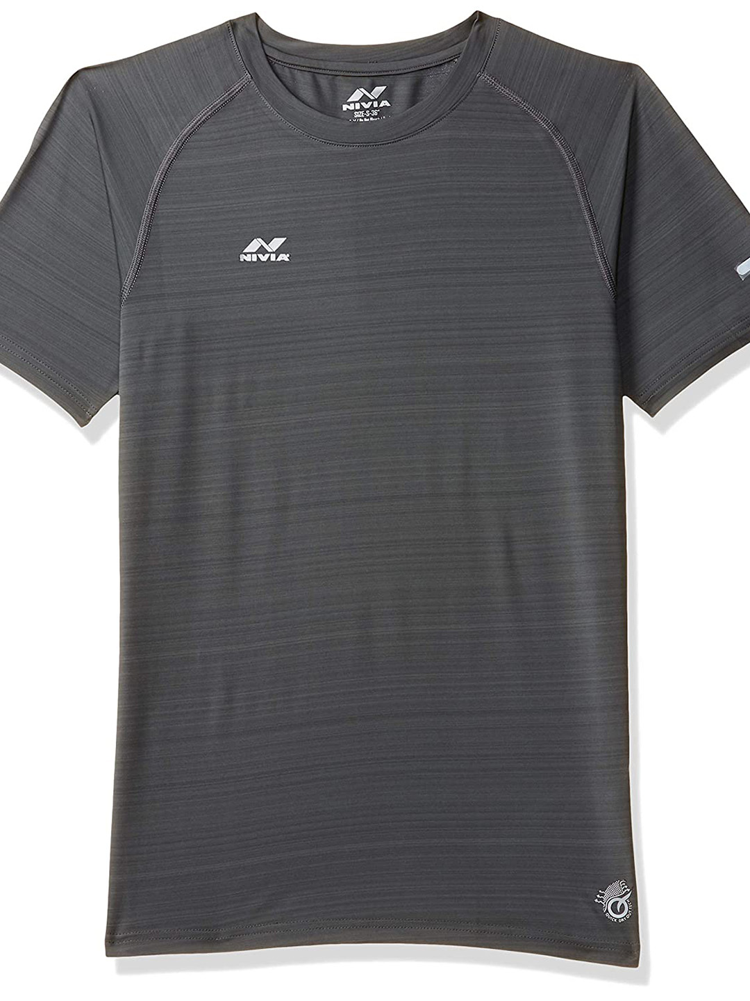 Nivia Nivia Hydra - 7 T-Shirt - MID GREY (5)