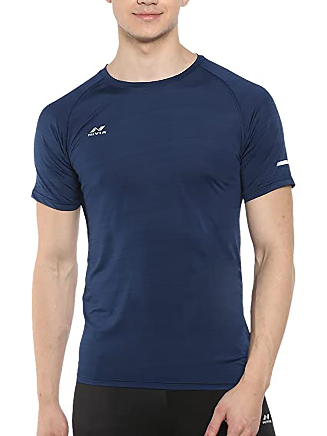 Nivia Nivia Hydra - 7 T-Shirt - NAVY (1)