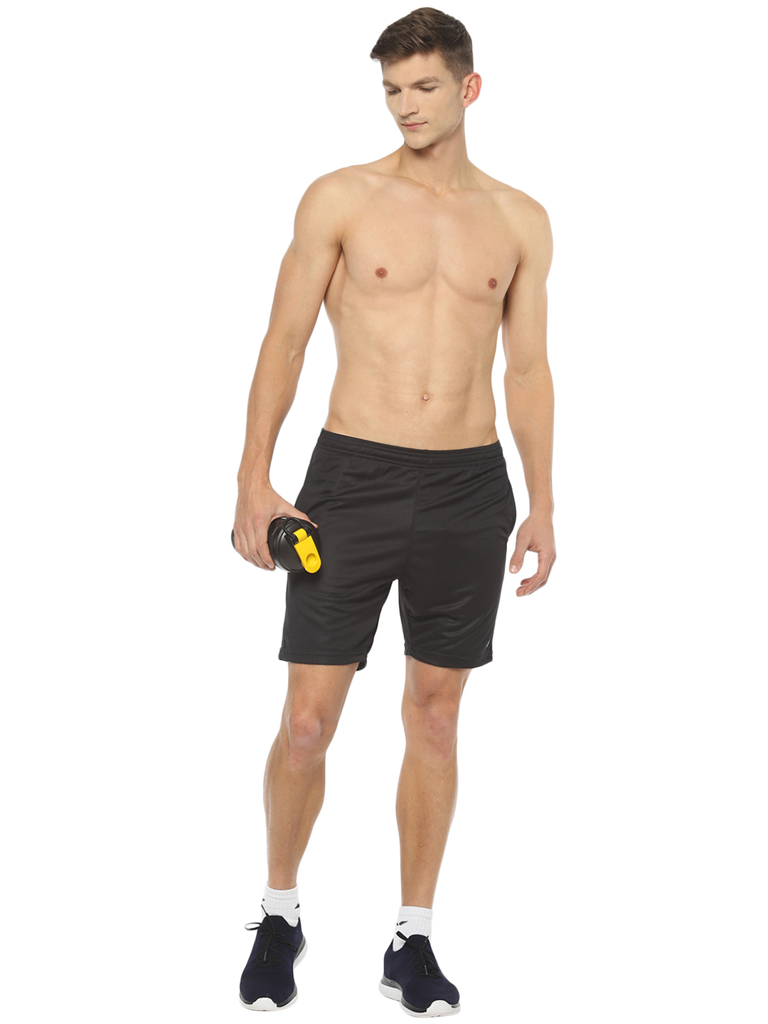 Nivia Nivia Knitted Shorts - BLACK (5)