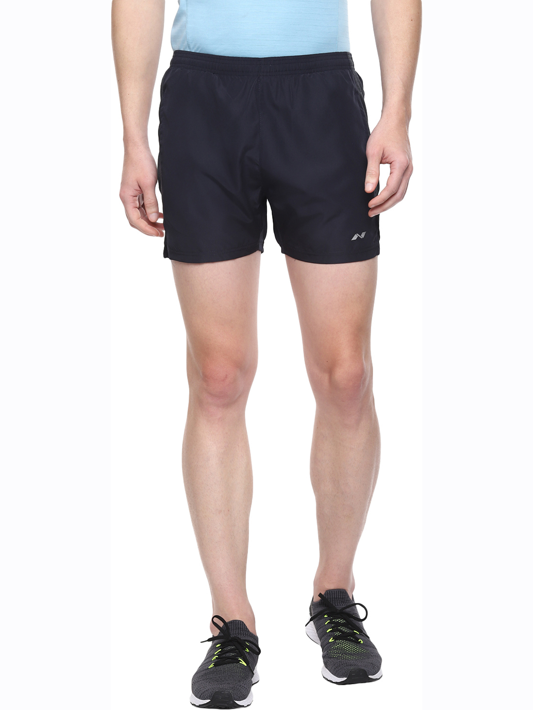 Nivia Nivia Mix Woven Shorts - NAVY/DARK GREY (1)