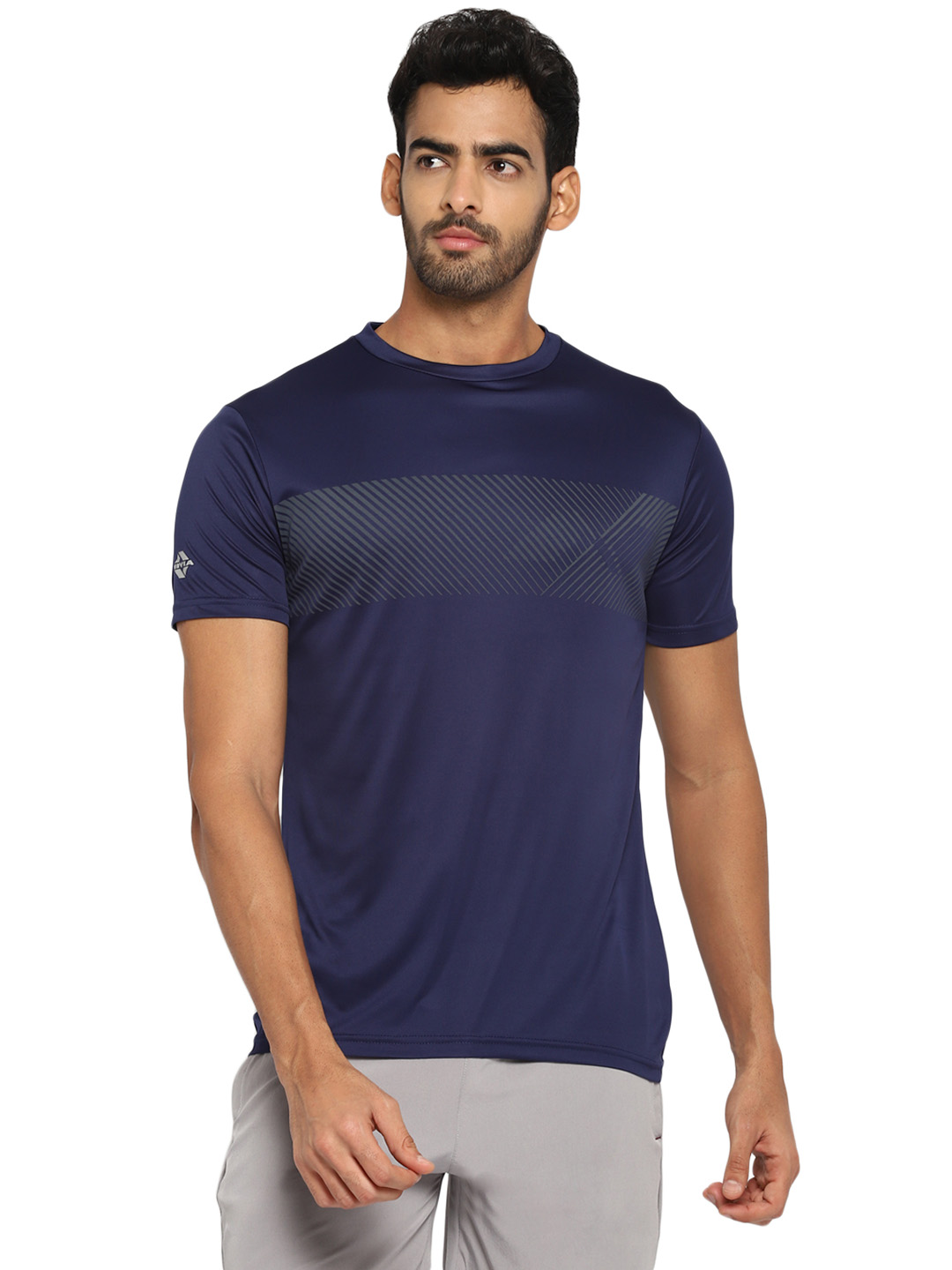 Nivia Nivia Nitro-12 Tshirt - NAVY (1)