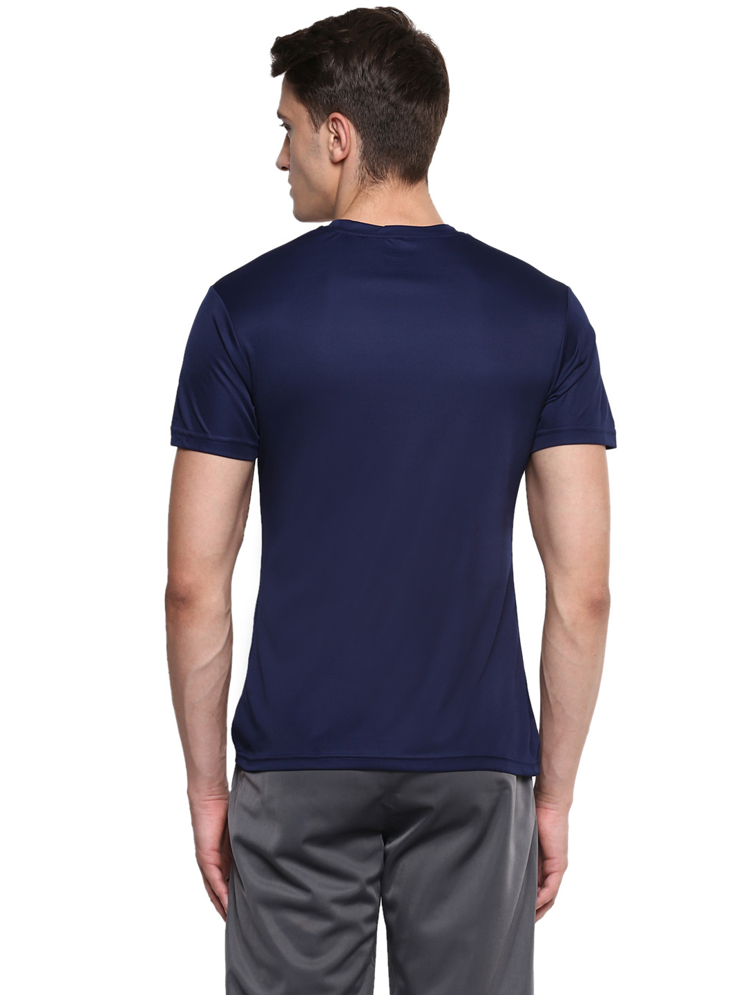 Nivia Nivia Nitro-6 Printed Round Tee - NAVY BLUE (4)