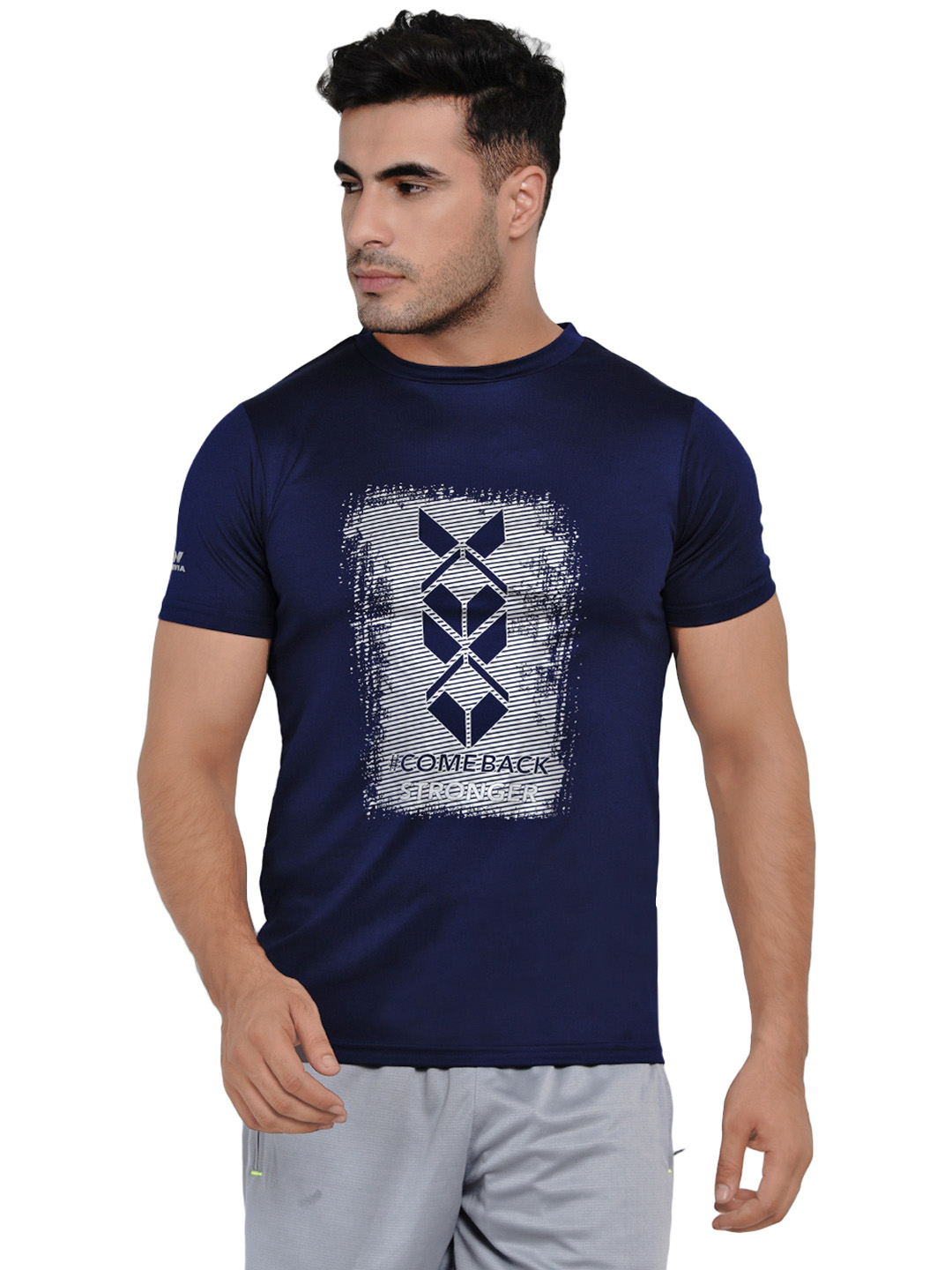 Nivia Nivia Nitro-8 T-Shirt - NAVY (1)
