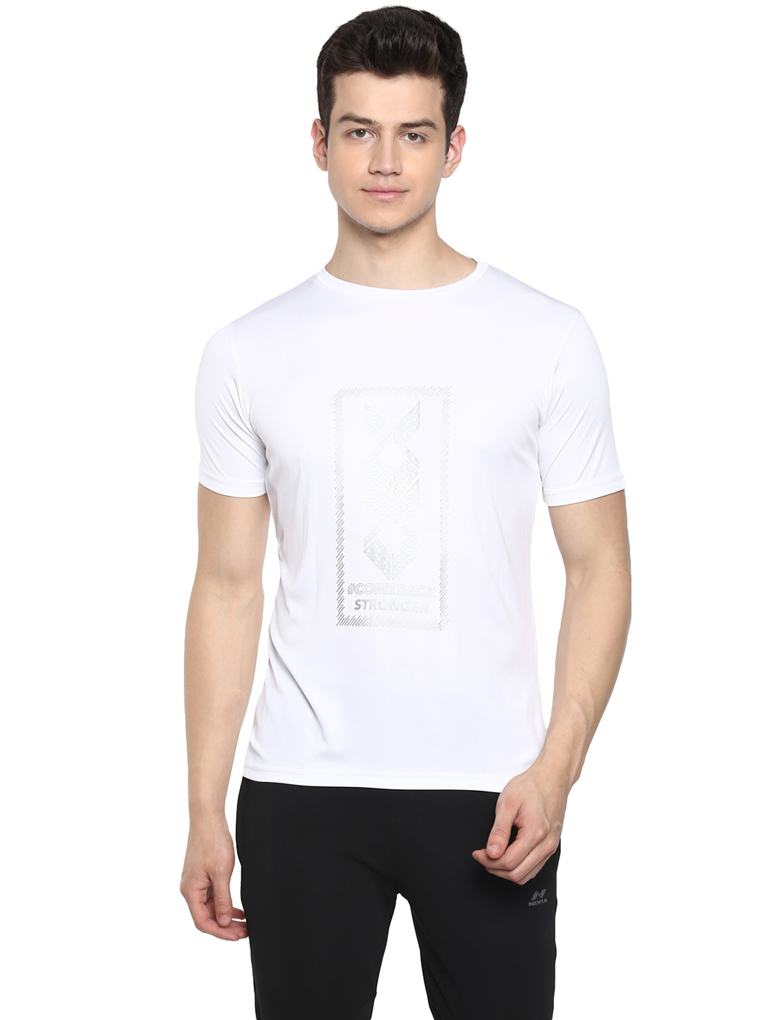 Nivia Nivia Nitro-8 T-Shirt - WHITE (1)
