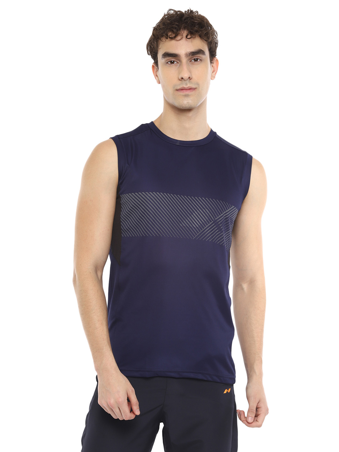 Nivia Nivia Oxy-8 Tank Top - NAVY (1)