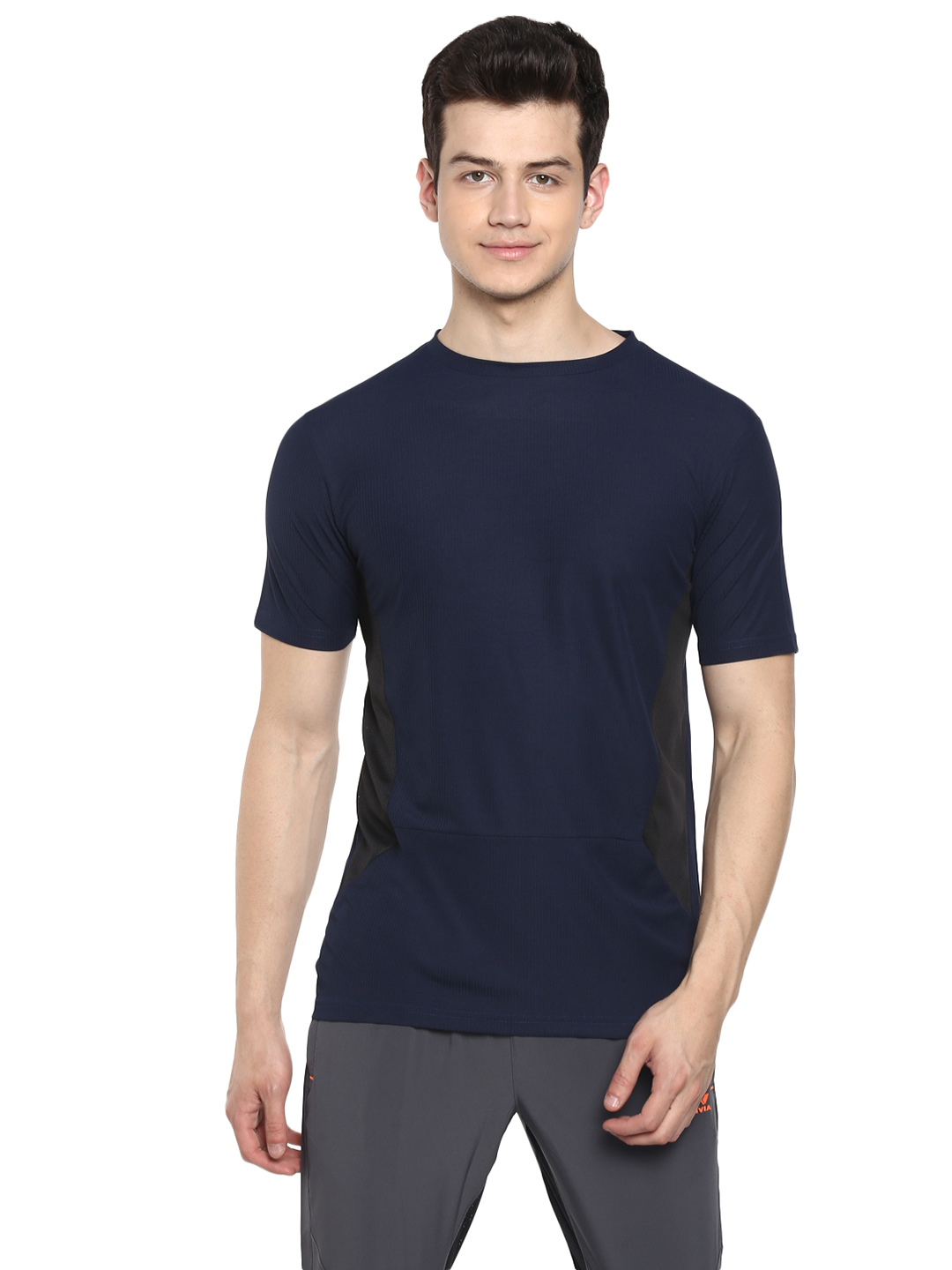 Nivia Nivia Oxy -6 T-Shirt - NAVY (1)