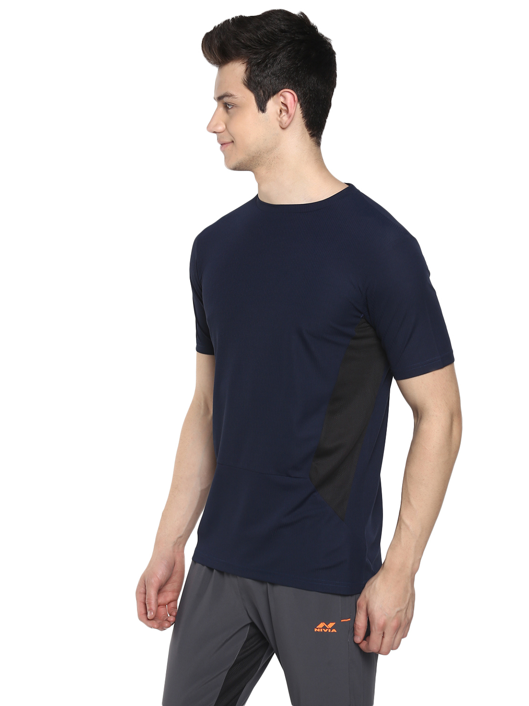 Nivia Nivia Oxy -6 T-Shirt - NAVY (2)