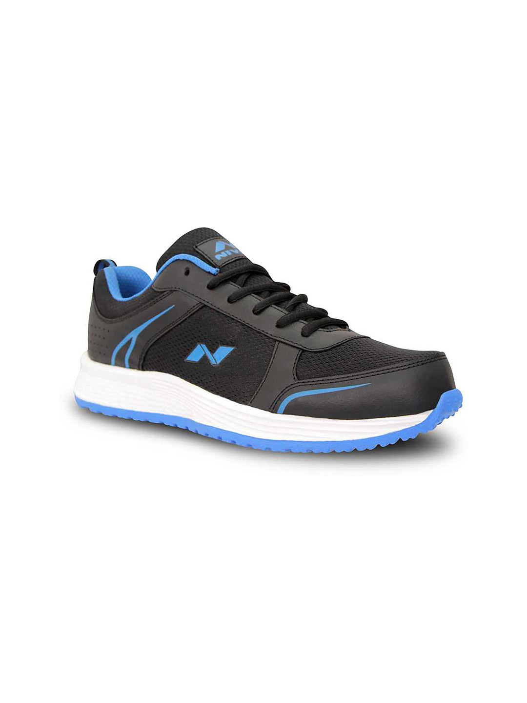Nivia Nivia Plunk Black and Blue Jogging Shoes (1)