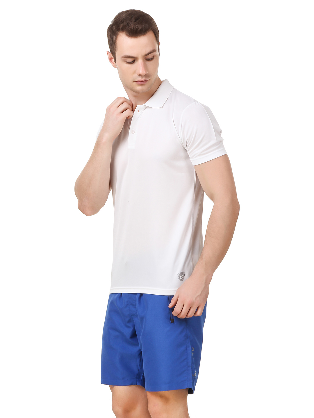 Nivia Nivia Polo Tee- Men - WHITE (2)
