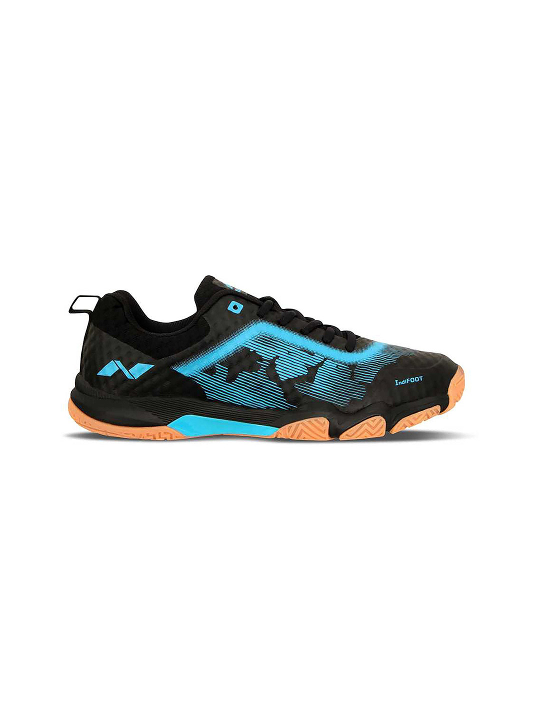 Nivia Nivia Power Strike Black and Blue 2.0 Badminton Shoes (1)