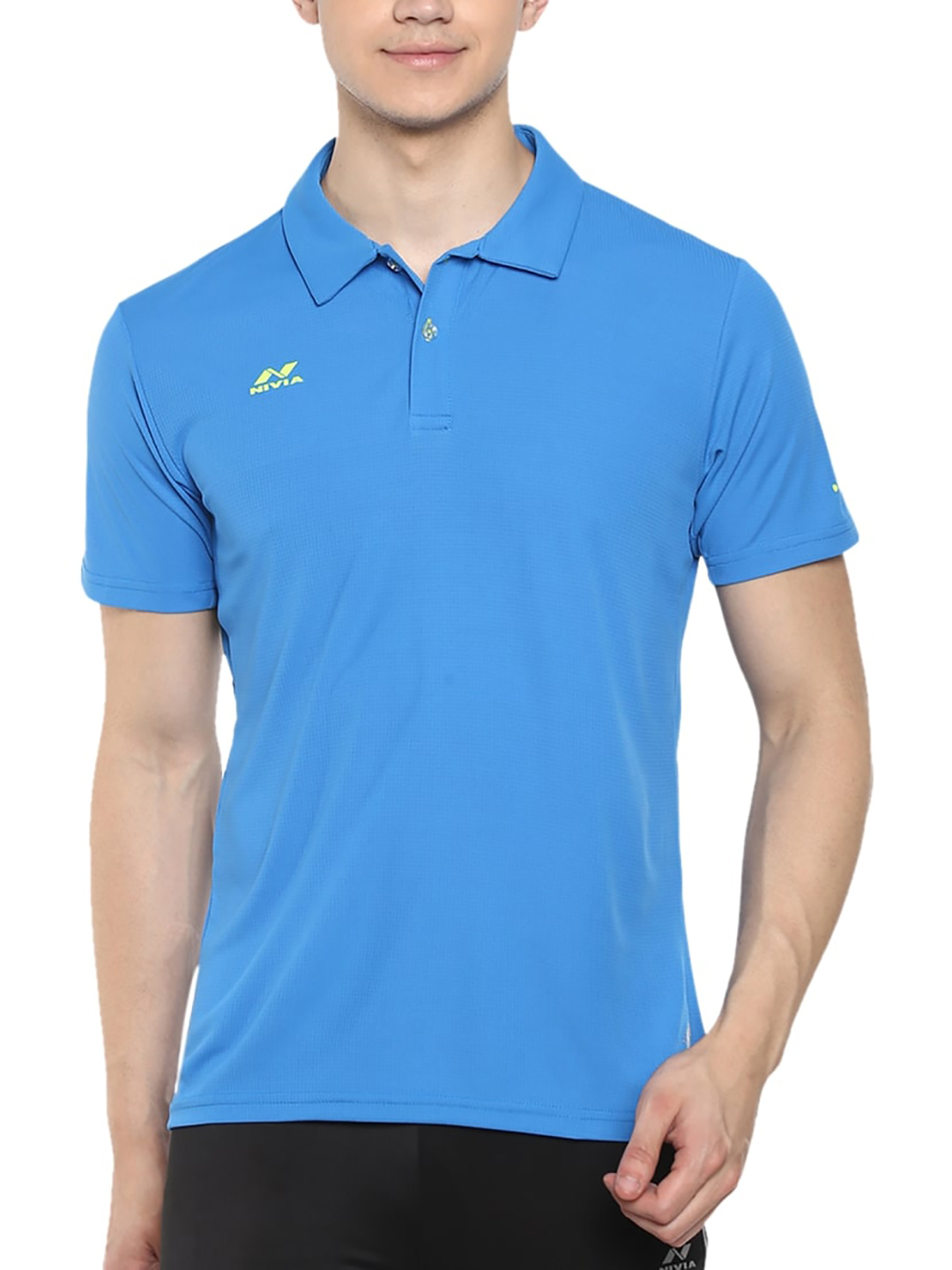 Nivia Nivia Ray-4 Polo T-Shirt - INDIGO BLUE (1)